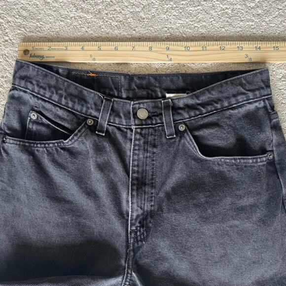 Vintage Levi's Jeans Men’s Black 550‎ Orange Tab Tag 29x33 Dark Grunge Skate - Picture 12 of 16